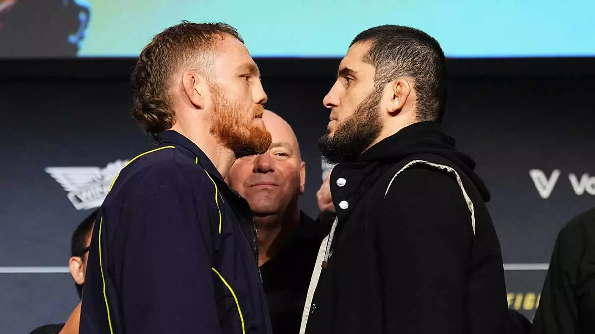 Джек Делла Маддалена и Ислам Махачев