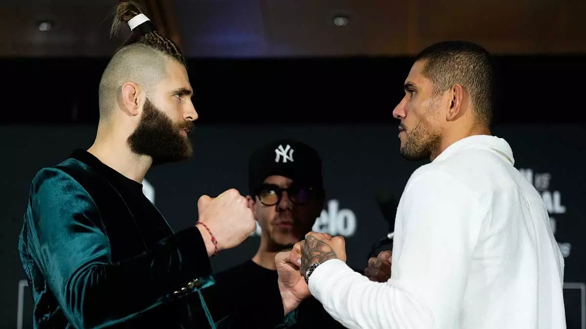 Иржи Прохазка и Алекс Перейра