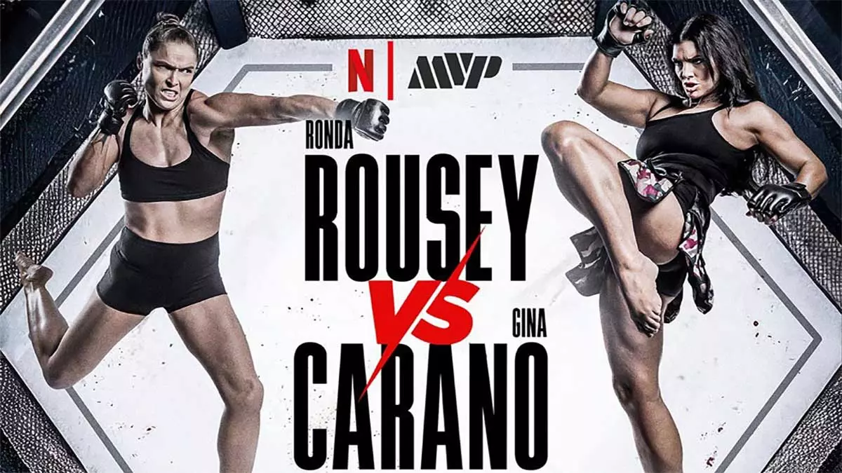 Ронда Роузи и Джина Карано