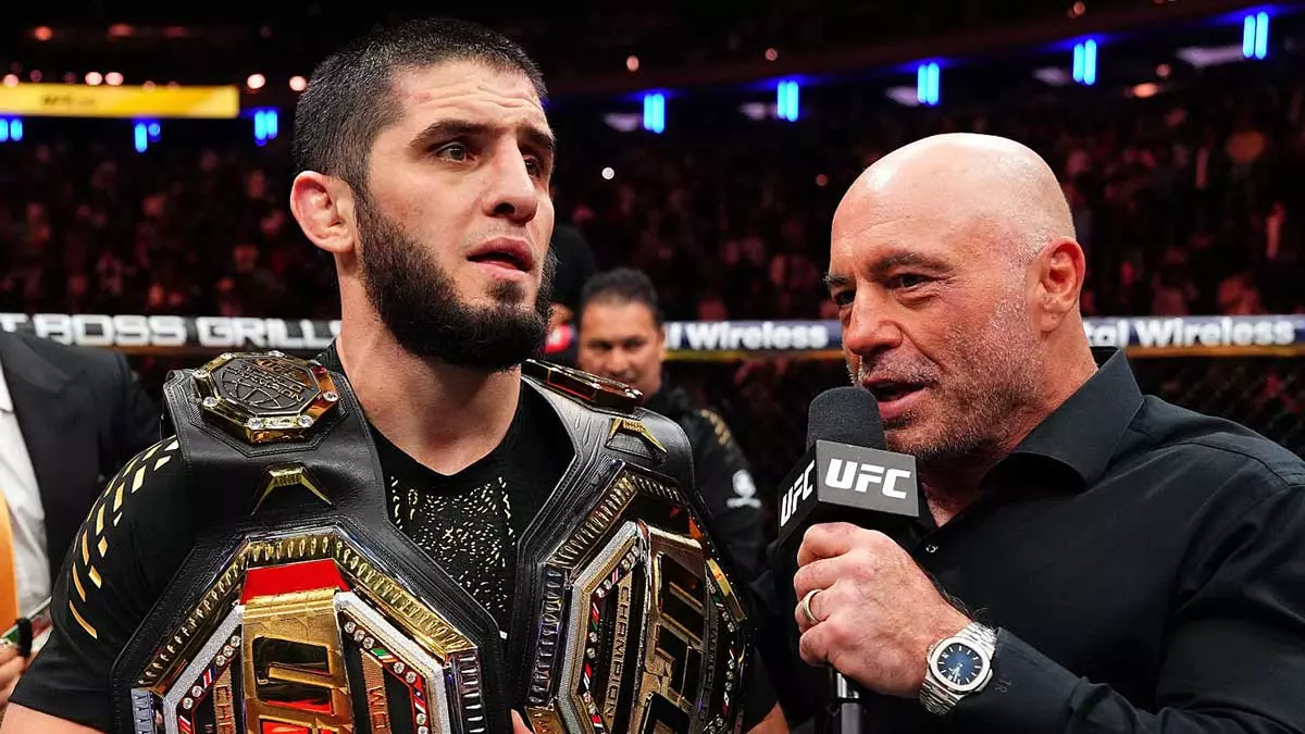 Ислам Махачев и Джо Роган