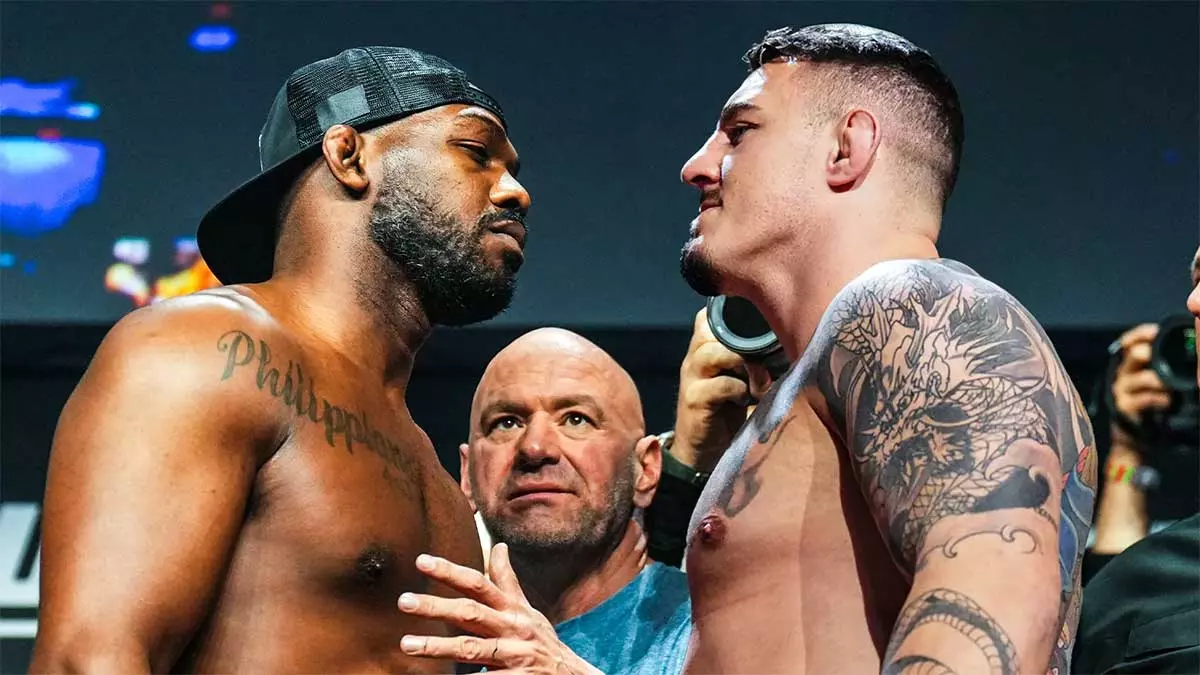 Джон Джонс, Дана Уайт и Том Аспиналл