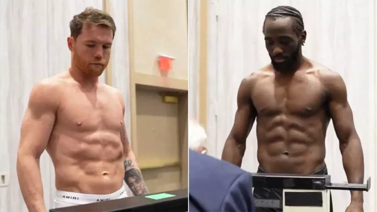 Сауль Альварес и Теренс Кроуфорд