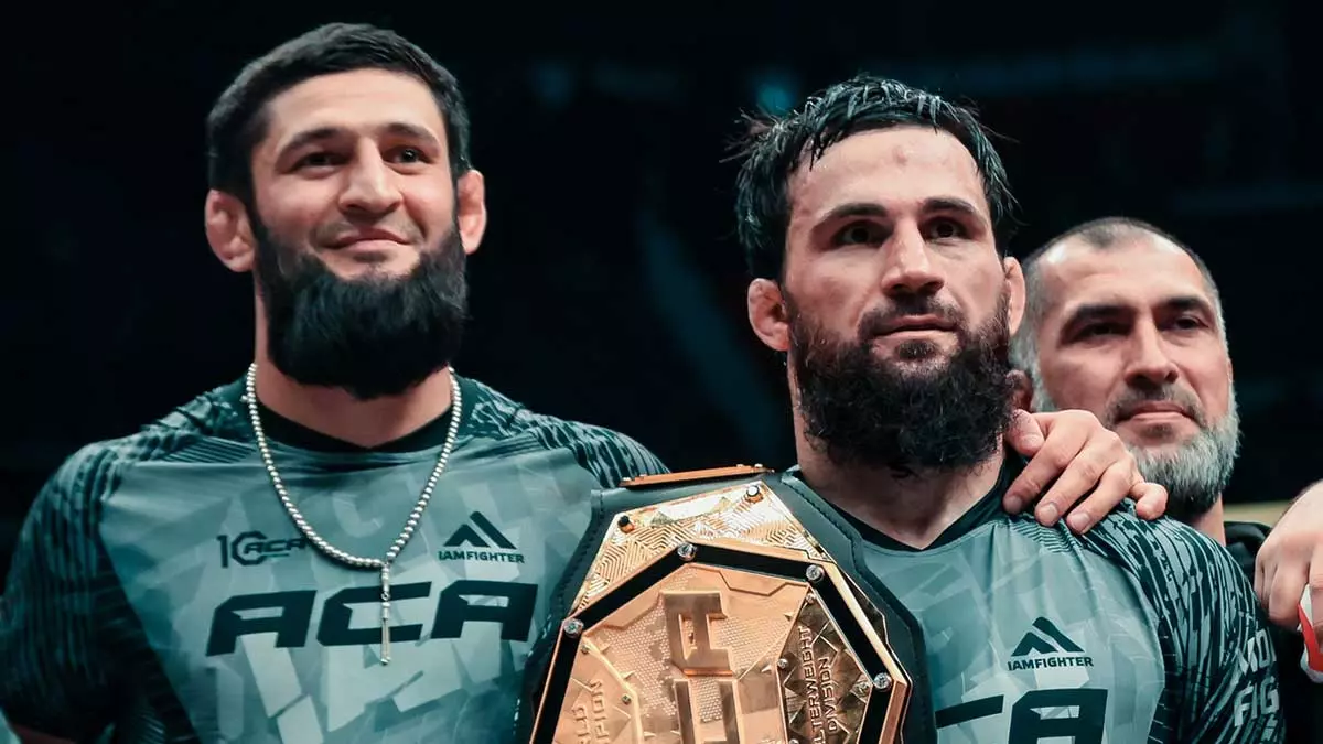 Хамзат Чимаев и Абубакар Вагаев