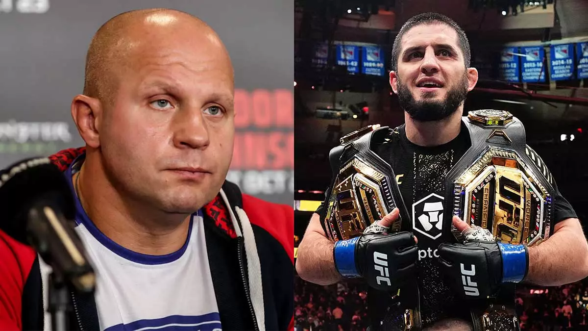 Фёдор Емельяненко и Ислам Махачев