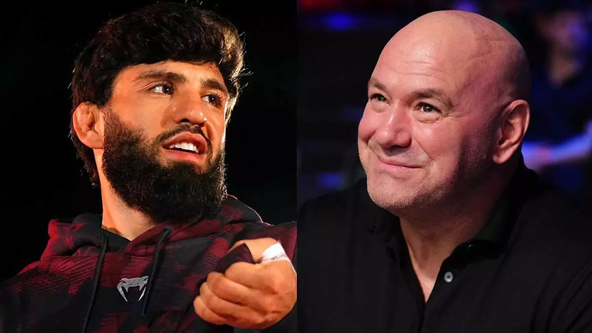 Арман Царукян и Дана Уайт