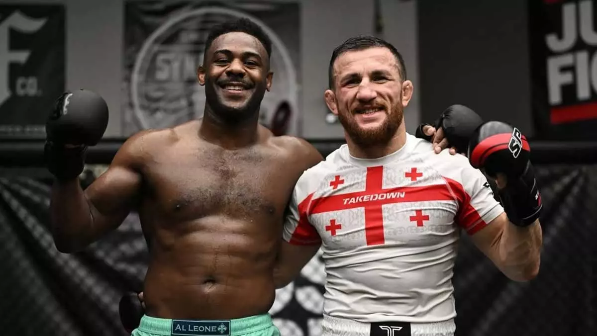 Алджамэйн Стерлинг и Мераб Двалишвили