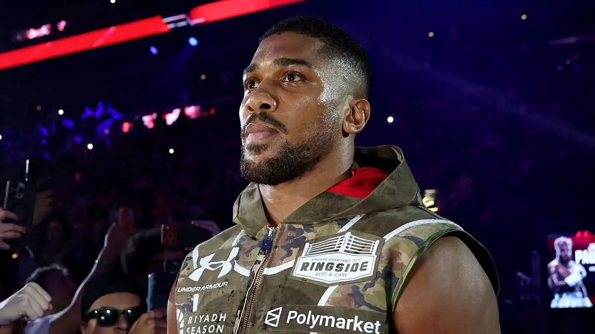 Энтони Джошуа