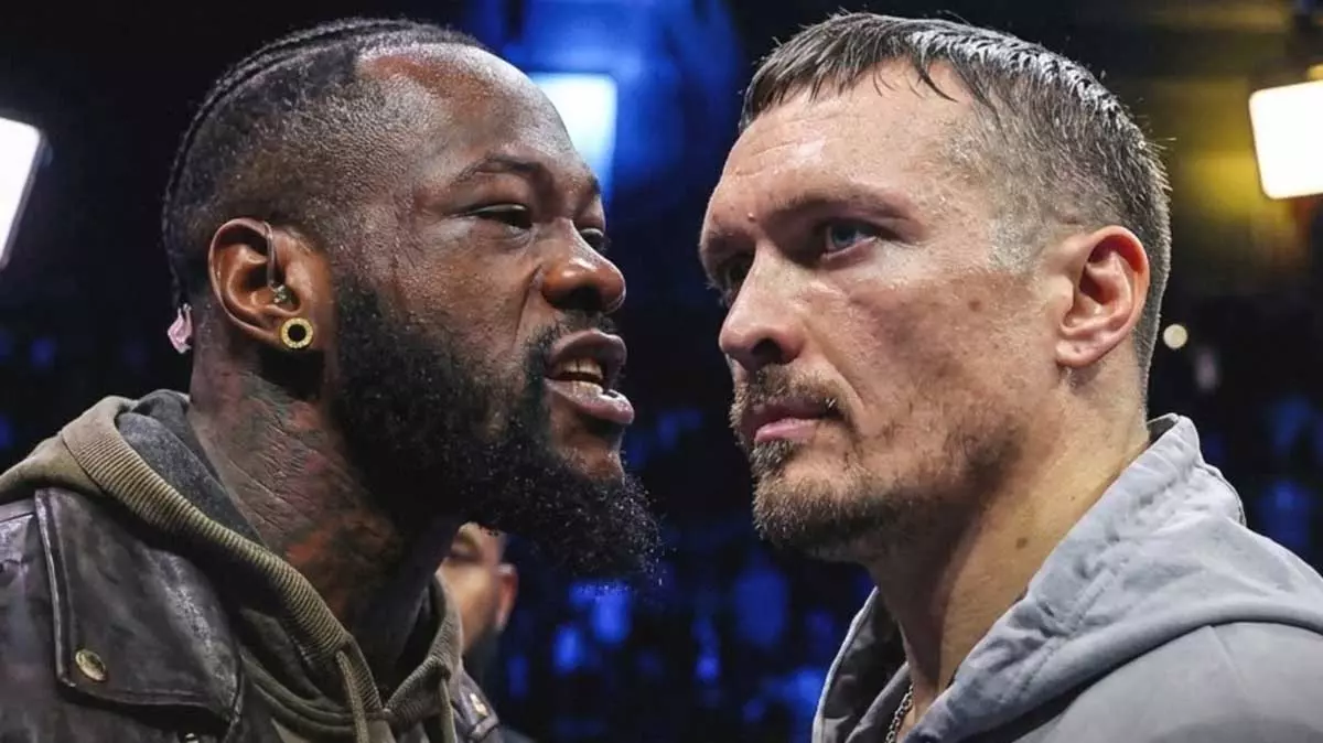 Деонтей Уайлдер и Александр Усик