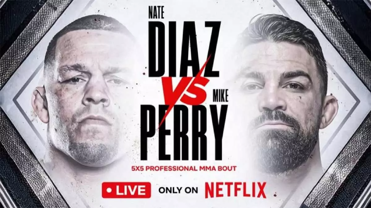 Нейт Диас и Майк Перри