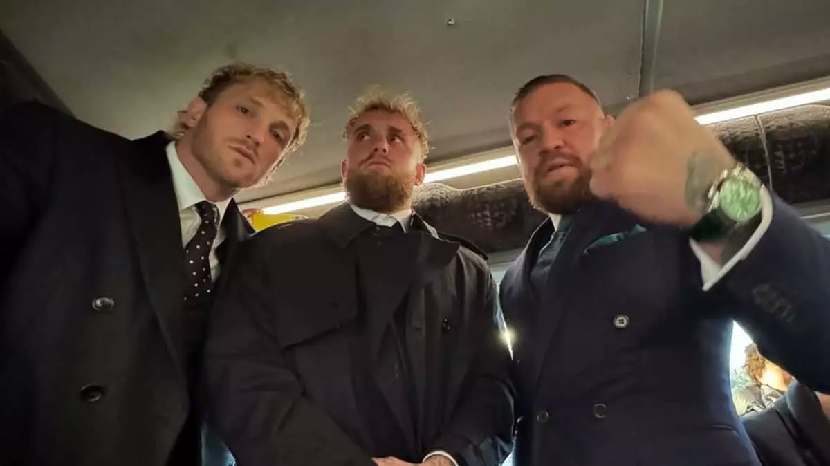 Конор МакГрегор и братья Пол