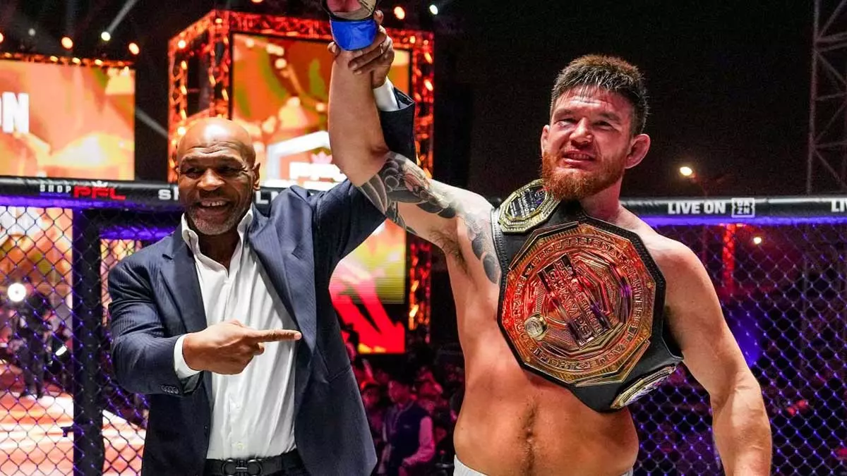 Майк Тайсон и Джонни Эблин