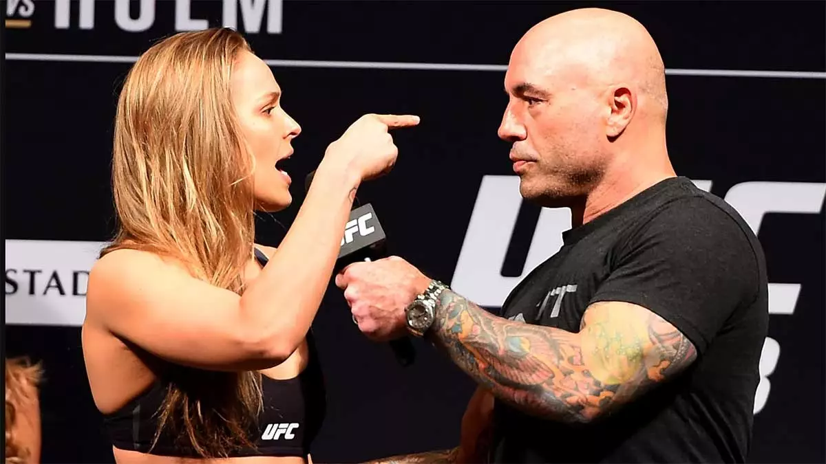 Ронда Роузи и Джо Роган