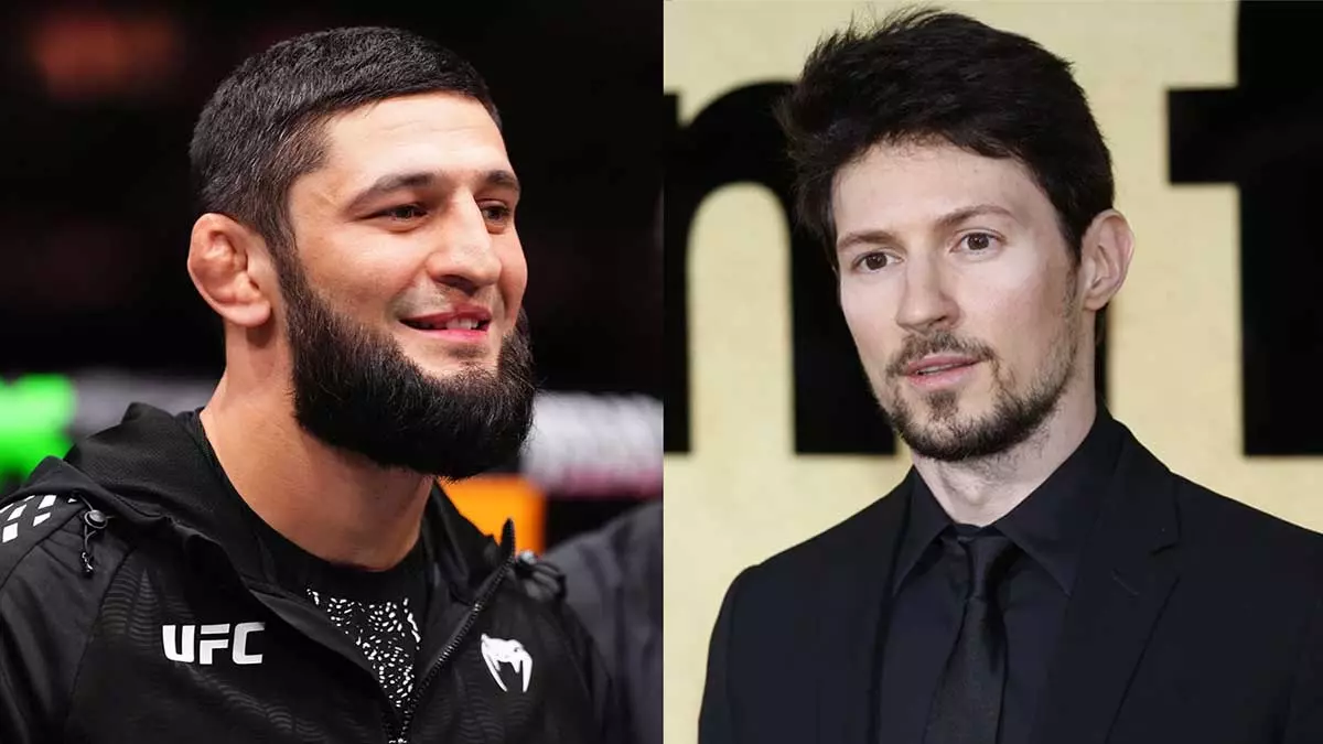 Хамзат Чимаев и Павел Дуров