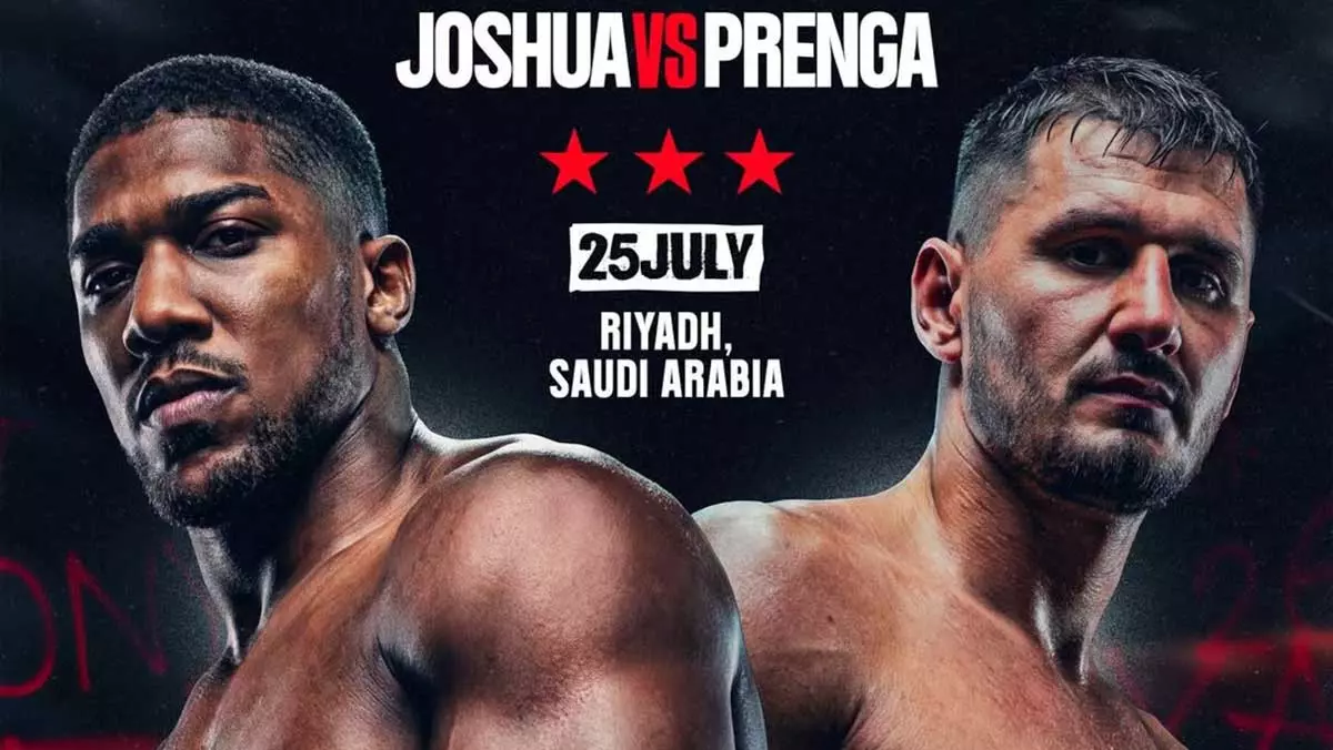 Энтони Джошуа и Кристиан Пренга