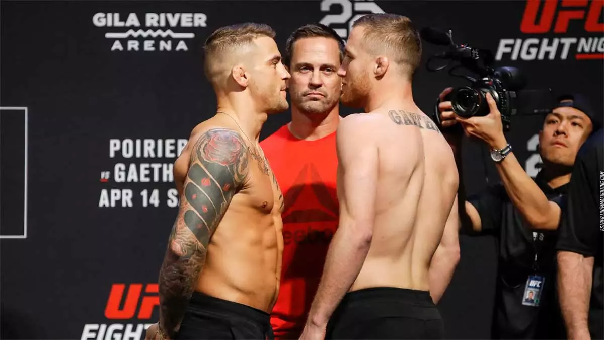 Дастин Порье и Джастин Гэйтжи