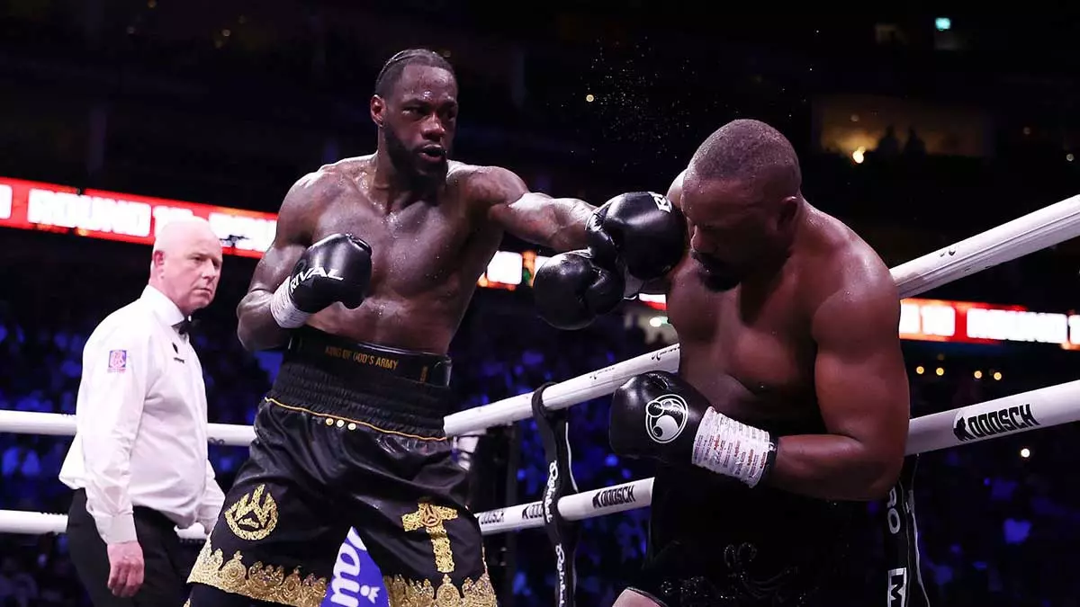 Деонтей Уайлдер и Дерек Чисора