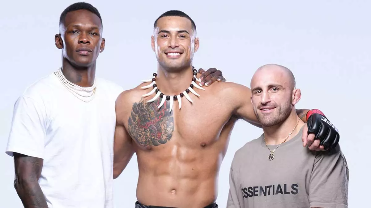 Исраэль Адесанья, Карлос Улберг и Апекс Волкановски