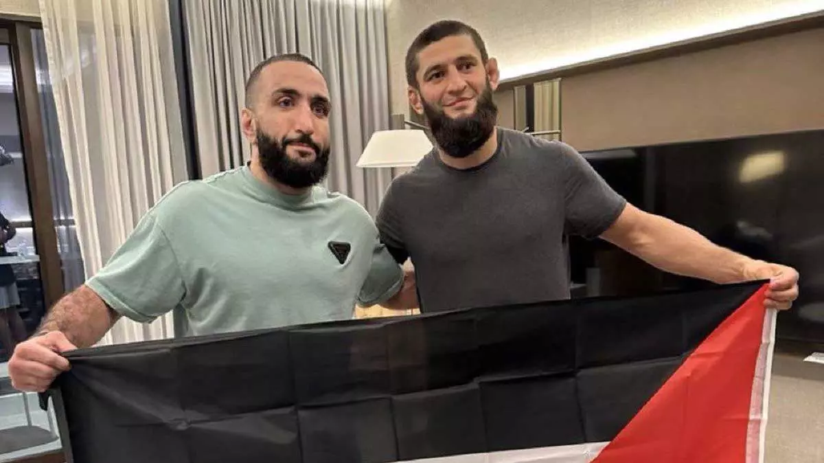 Белал Мухаммад и Хамзат Чимаев