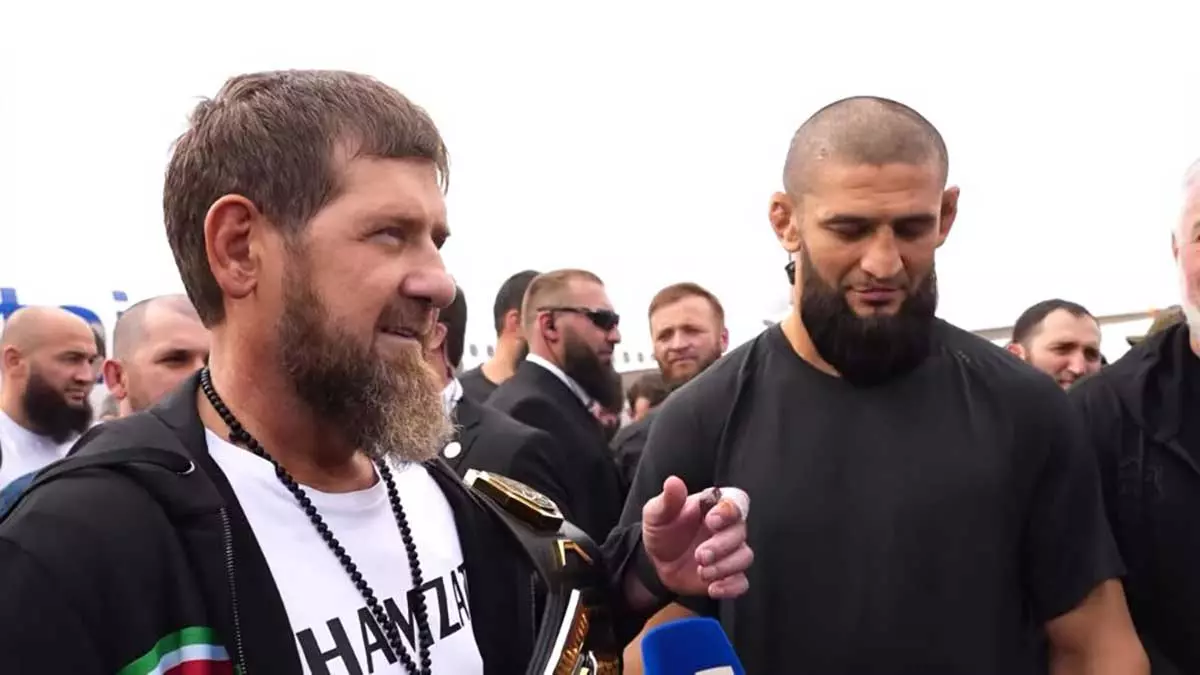 Чемпион UFC Хамзат Чимаев прибыл в Чечню