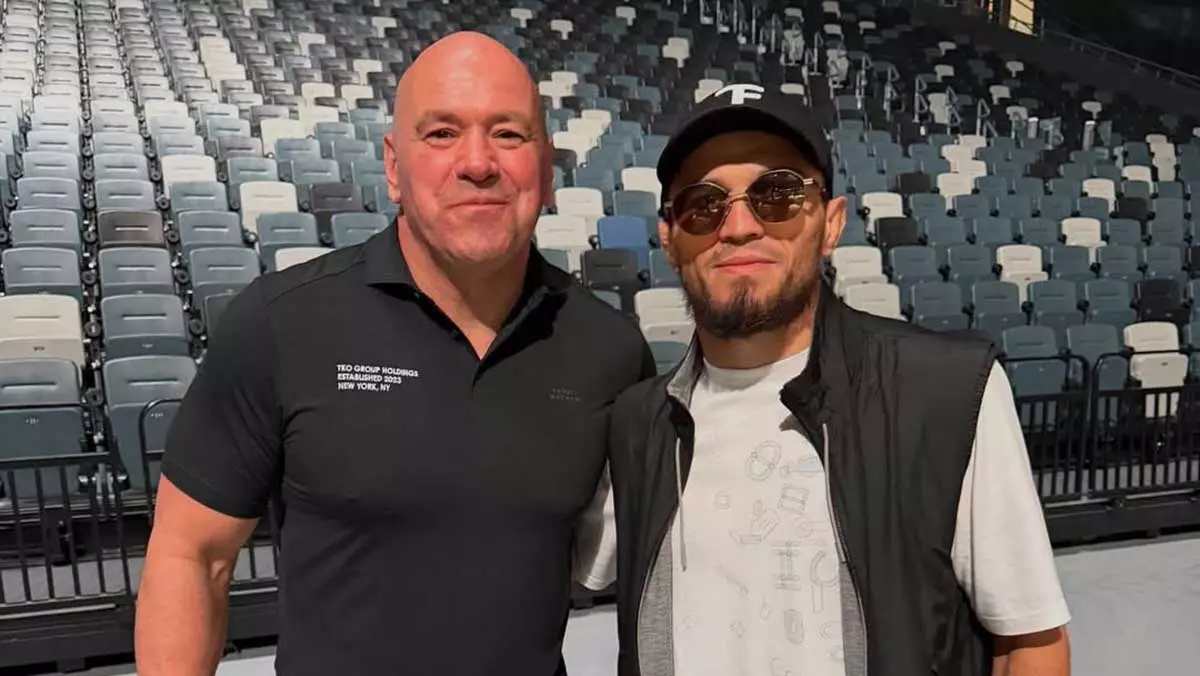 Дана Уайт и Умар Нурмагомедов