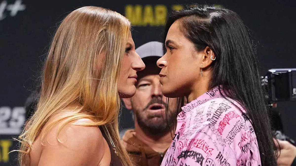 Кайла Харрисон и Аманда Нунес