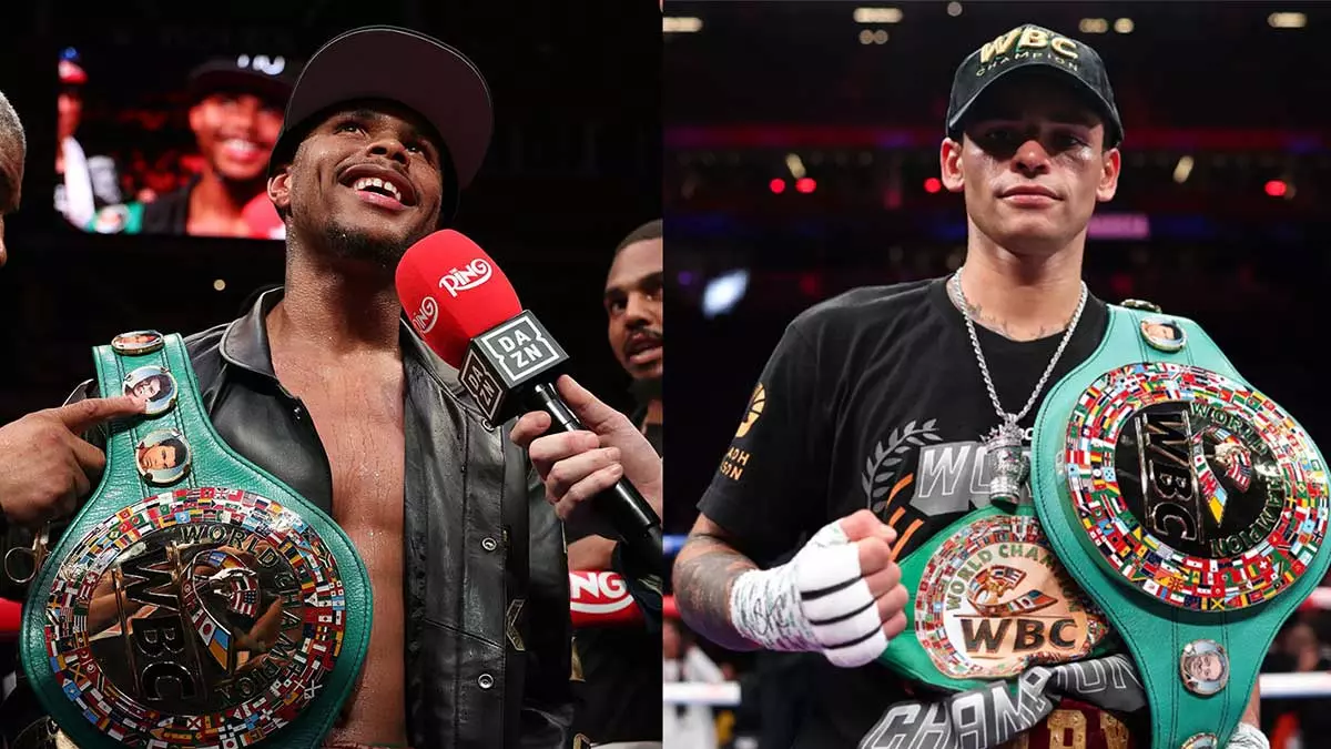 Шакур Стивенсон и Райан Гарсия