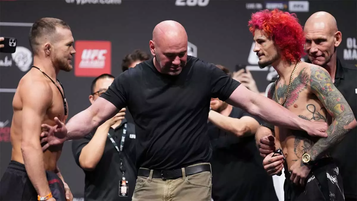 Пётр Ян, Дана Уайт и Шон О’Мэлли