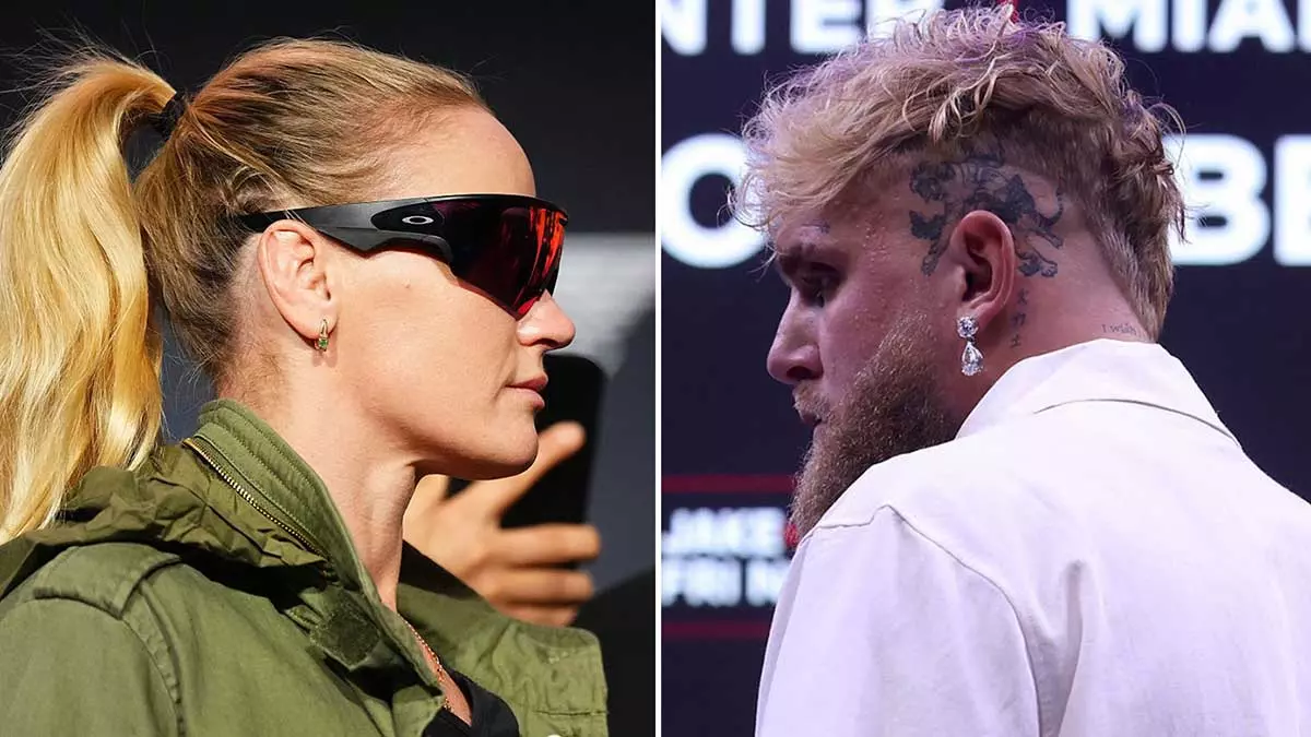 Валентина Шевченко и Джейк Пол