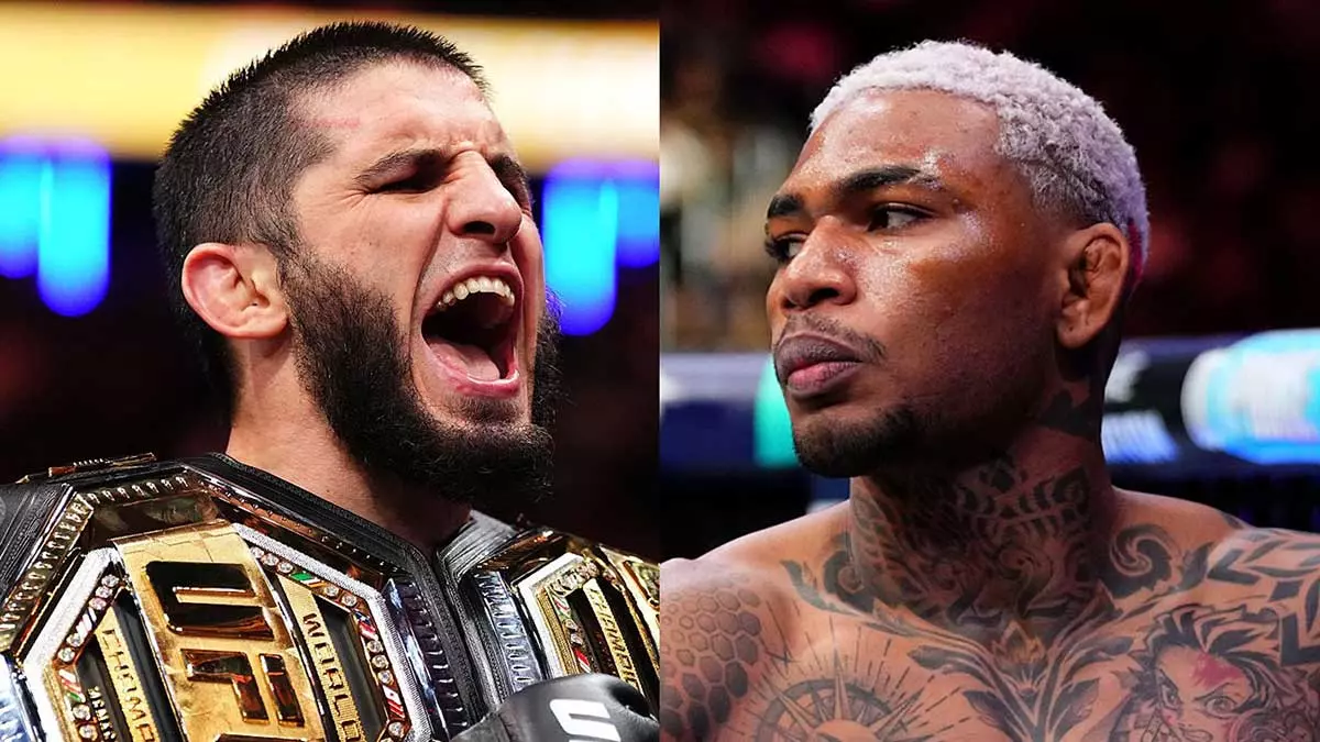 Ислам Махачев и Майкл Моралес